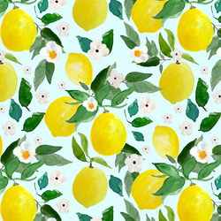 Large Lemons in Spring Breeze