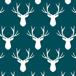 Stag Silhouette in Juniper