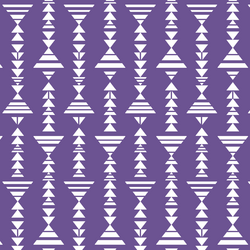Little Tribal Stripe in Ultra Violet