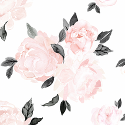 Large Blush Floral in Vintage