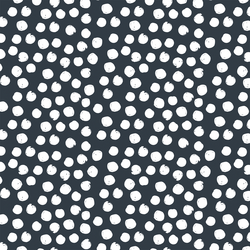 Large Painted Dot in White on Inkwell