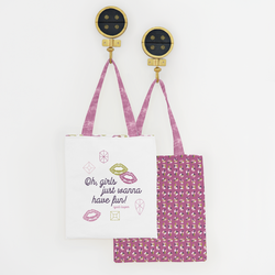 Fun Tote Panel in Spice