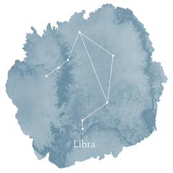 Libra Sign Panel in Marine
