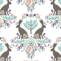 March Hares in Spring