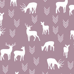 Deer Silhouette in Celestial