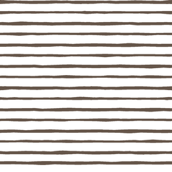 Artisan Stripe in Timber on White