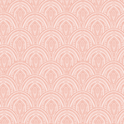 Fun Stitched Scales in Soft Pink