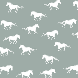 Horse Silhouette in Eucalyptus