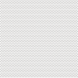 Small Winter Dot in Brown on White