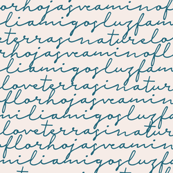 Big Written in Topaz