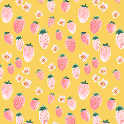 Strawberry Blossom in Lemon