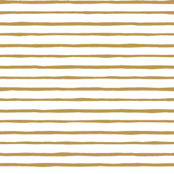 Artisan Stripe in Marigold on White