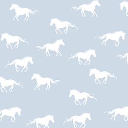 Horse Silhouette in Cirrus