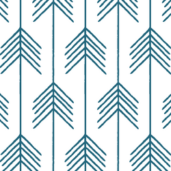 Vanes in Topaz on White