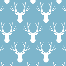 Stag Silhouette in Surf