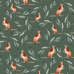 Kangaroos in Leaf