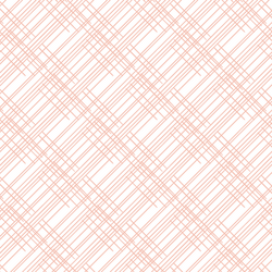 Thatched in Petal on White