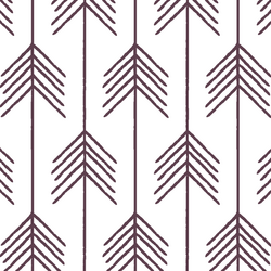 Vanes in Raisin on White