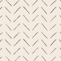 Chevron in Graphite on Egret