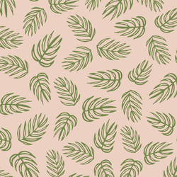 Leaf Fronds in Shell