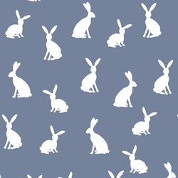 Cottontail Silhouette in Dove