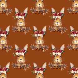 Little Autumn Hare in Cinnamon