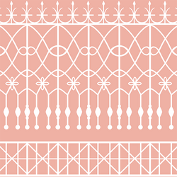 Garden Gate in Peony