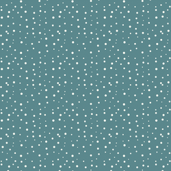 Snowed In in Cloudy Blue