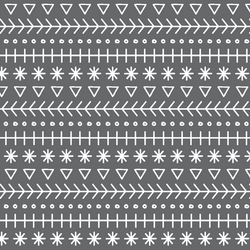 Stitch the Stars in Charcoal