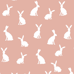 Cottontail Silhouette in Quartz