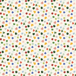 Flowers in Ivory