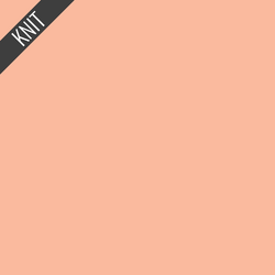 Solid Knit in Orange Creamsicle