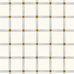 Plaid Basketweave in Cloud