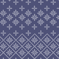 Eyelet in Indigo