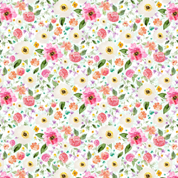 Small Sweet Treat Floral in Rainbow