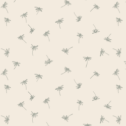 Ditsy Daisy in Sage Green on Egret