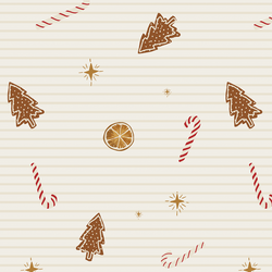 Holiday Treats in Festive Stripe