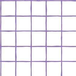Windowpane in Amethyst on White
