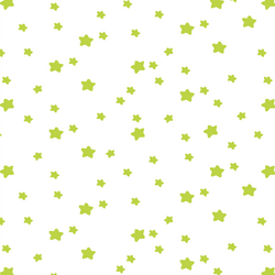 Star Light in Lime on White