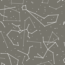 Star Charts in Greige