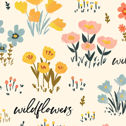 Large Field of Wildflowers in Bliss
