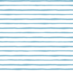 Artisan Stripe in Surf on White