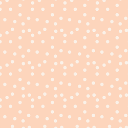 Sunshine Polka Dots in Summer Blush