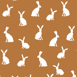 Cottontail Silhouette in Ginger