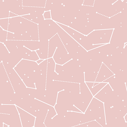Star Charts in Blush