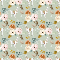 Garden Llama in Succulent Green