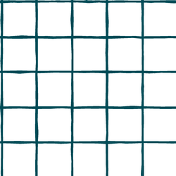 Windowpane in Juniper in White