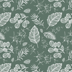 Foliage in Cactus Green