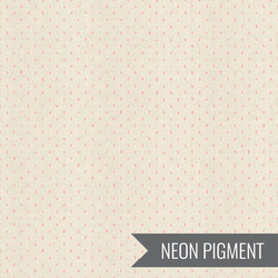 Stitch and Repeat in Pink Glow Unbleached Neon