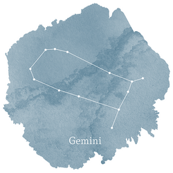 Gemini Sign Panel in Marine